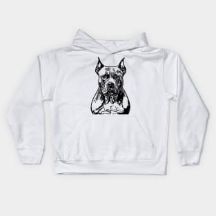 Cute dog Kids Hoodie